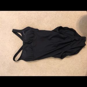 Black nike one piece